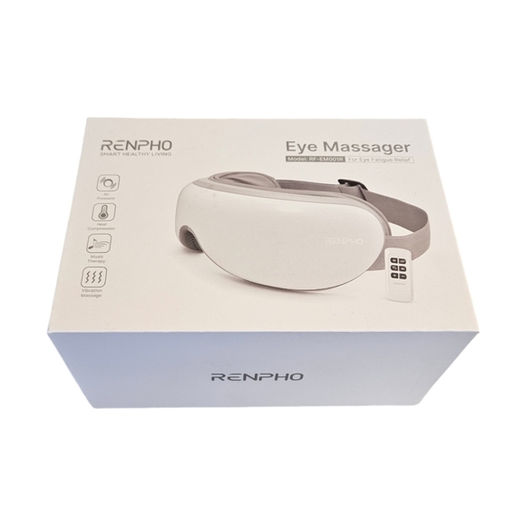 New Renpho Heated Eyeris Eye Mask Massager with Bluetooth RF-EM001R - Picture 2 of 9
